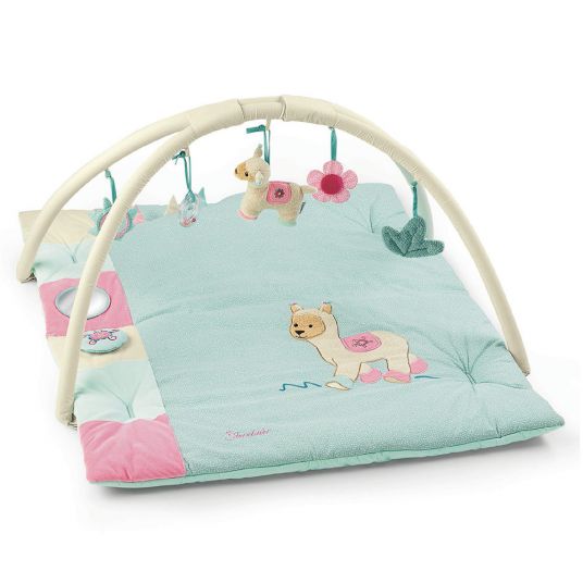 Sterntaler Play blanket with play bow 100 x 80 cm - Lama Lotte