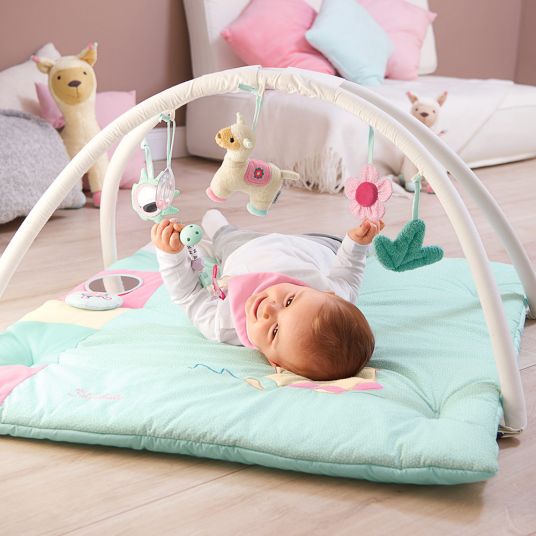 Sterntaler Play blanket with play bow 100 x 80 cm - Lama Lotte