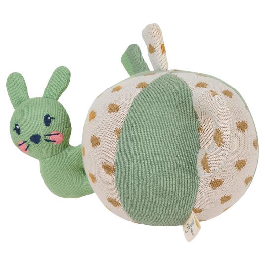 Sterntaler Organic cotton knitted activity ball - bunny Kinni