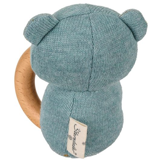 Sterntaler Knitted grasping toy with wood in organic cotton - Koala Kalla