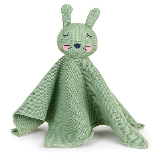 Sterntaler Organic cotton knitted cuddle cloth - 27 cm - bunny Kinni