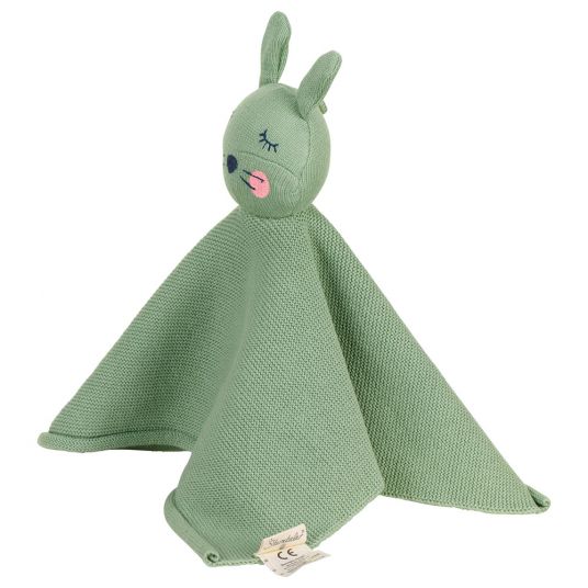 Sterntaler Organic cotton knitted cuddle cloth - 27 cm - bunny Kinni
