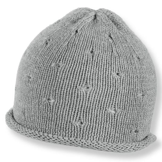 Sterntaler Knitted cap - Grey - Size 35