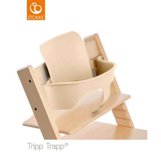 Stokke Baby Set für Tripp Trapp® Hochstuhl (Rückenlehne und Schutzbügel) - Natur