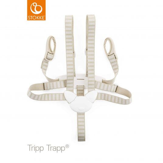 Stokke Haltegurt / 5-Punkt-Sicherheitsgurt für Tripp Trapp® Hochstuhl - Beige