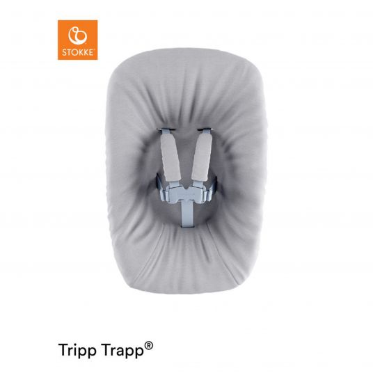 Stokke Tripp Trapp® Newborn Set (Neugeborenenset mit verstellbarem Winkel und Spielzeughalter) - Grey / Grau