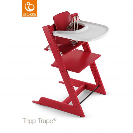 Stokke Tripp Trapp® Tray - Essbrett und Tisch für Hochstuhl - White / Weiss