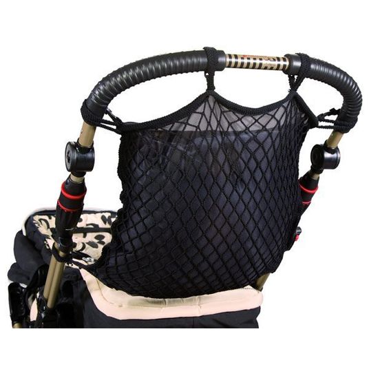 Sunny Baby Universal net for stroller with wet bag - Black