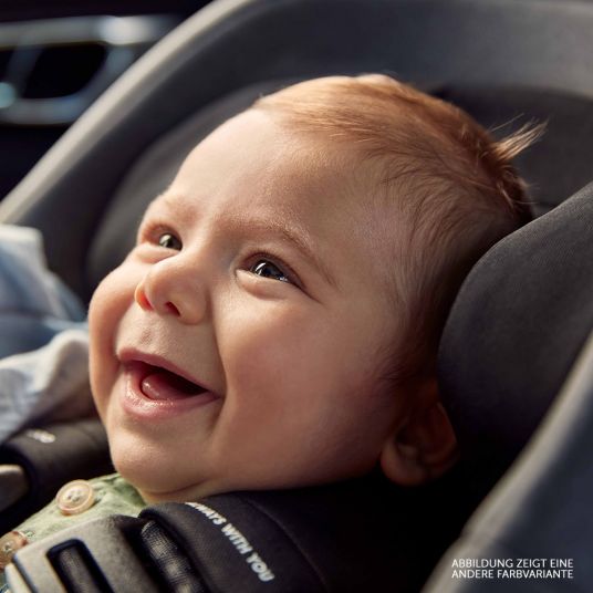 Swandoo Albert i-Size Baby Car Seat - Goji Red & Chia Black