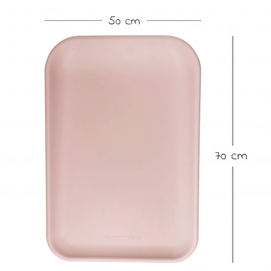 Nattou Wickelunterlage Softy 50 x 70 - Altrosa