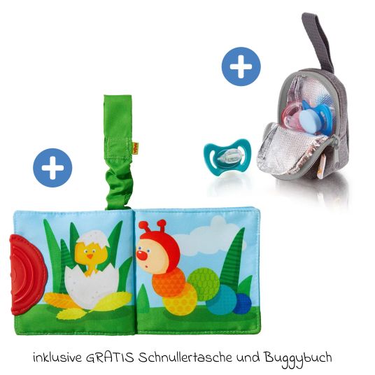 TFK 3-1 Kombi-Kinderwagen-Set Pro mit Luftreifen inkl. Kombi-Einheit (Babywanne+Sitz) inkl. Maxi-Cosi Pebble Pro, Handyhalter, Getränkeflasche & XXL Zubehörpaket - Anthrazit