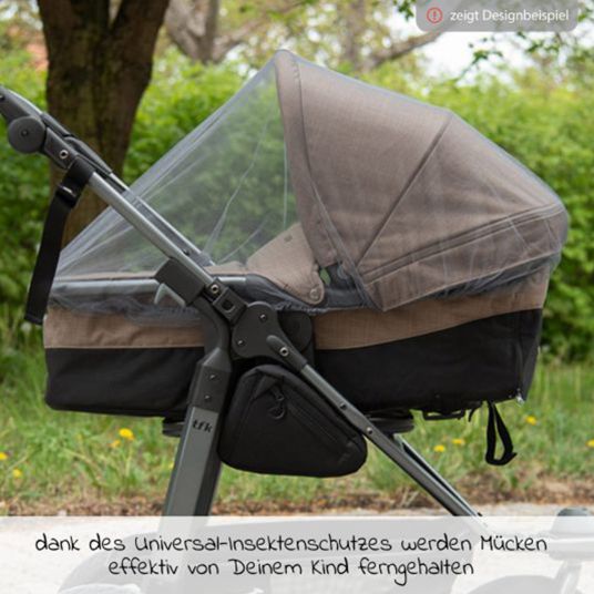 TFK Set passeggino 3in1 Mono 2 con pneumatici, comprensivo di unità combinata (navicella+seggiolino) con posizione reclinabile, seggiolino auto Pebble Pro e pacchetto accessori XXL - Olive