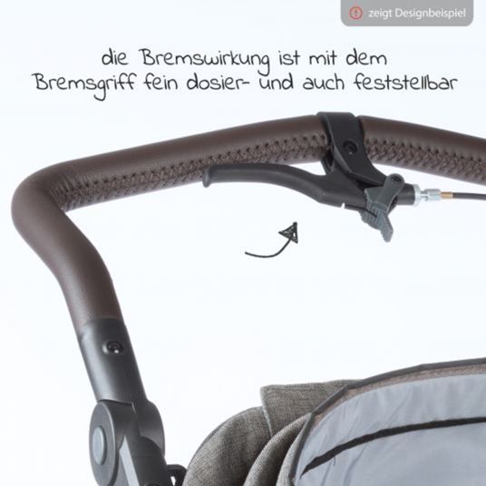 TFK 3in1 baby carriage set Mono 2 with pneumatic tires incl. combi unit (carrycot+seat) with reclining position, Pebble Pro infant car seat & XXL accessory pack - Olive