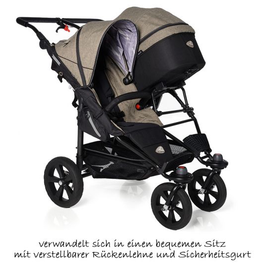 TFK Babywanne DuoX Premium - Schlamm