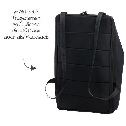 TFK Einkaufstasche Citybag für Mono 3, Mono 4 & Pro - Schwarz