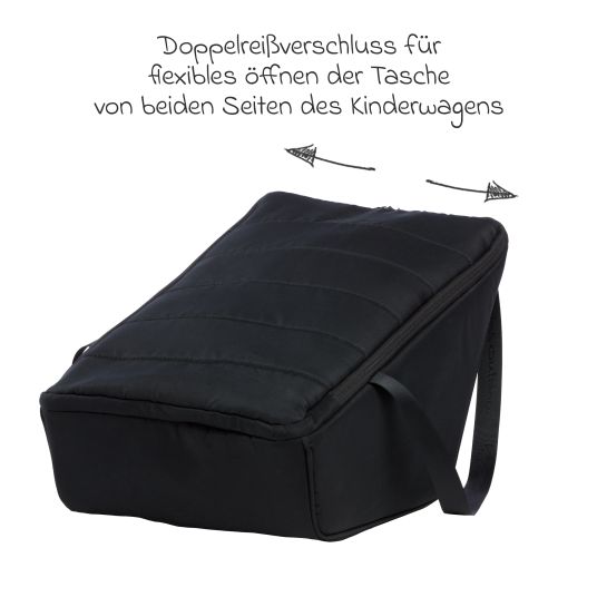 TFK Einkaufstasche Citybag für Mono 3, Mono 4 & Pro - Schwarz