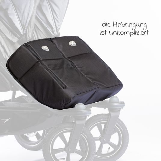 TFK Foot cover / leg cover for Duo 2 baby carriage