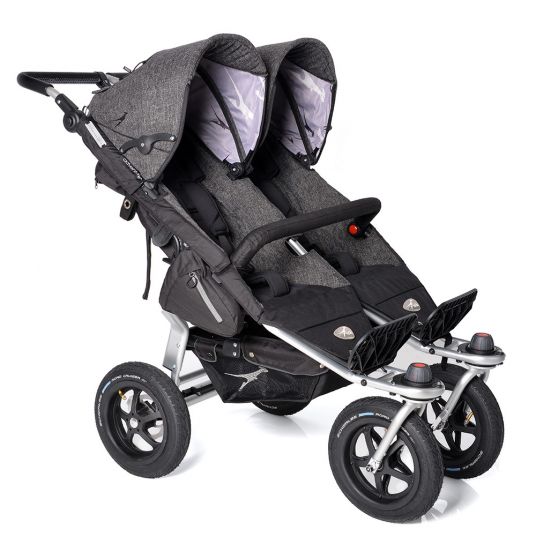 TFK Sibling & twin stroller Twin Adventure Premium - Anthracite