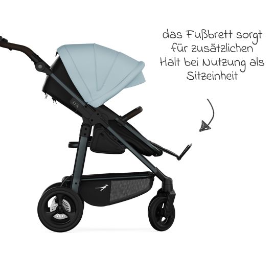 TFK Kombi-Einheit (Wanne & Sitz) für Mono 3/4 & Pro - Blau