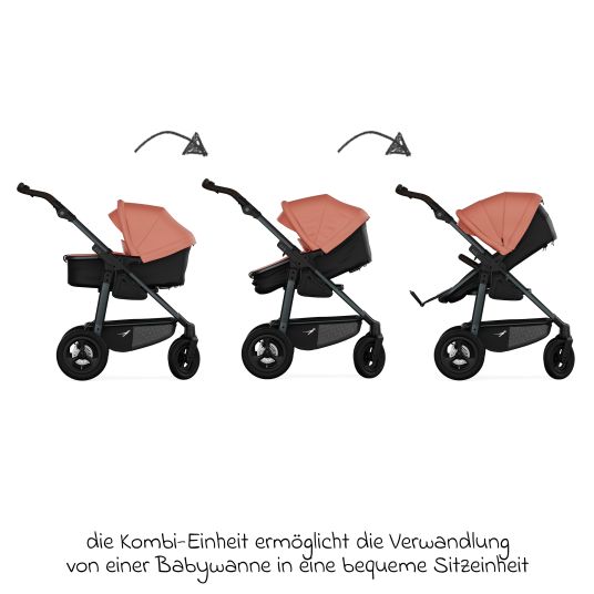 TFK Kombi-Einheit (Wanne & Sitz) für Mono 3/4 & Pro - Lachs