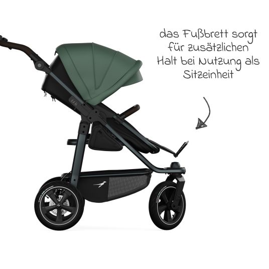 TFK Kombi-Einheit (Wanne & Sitz) für Mono 3/4 & Pro - Olive