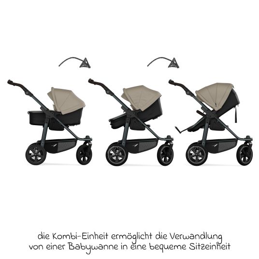 TFK Kombi-Einheit (Wanne & Sitz) für Mono 3/4 & Pro - Sand