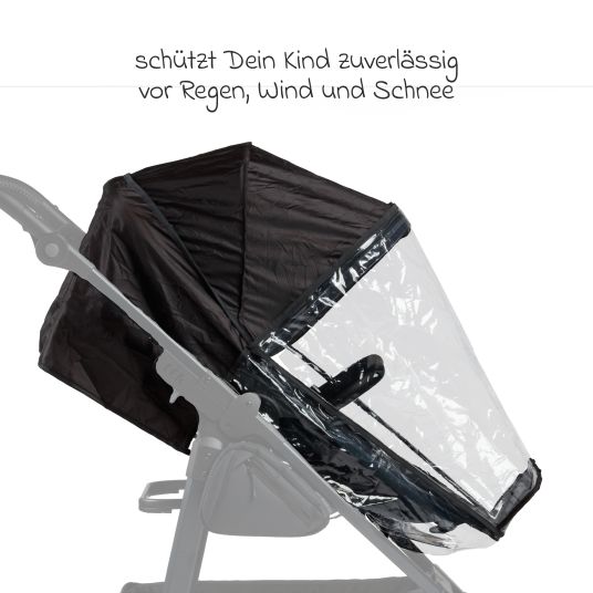 TFK Rain cover for Mono 3, Mono 4 & Pro baby carriages