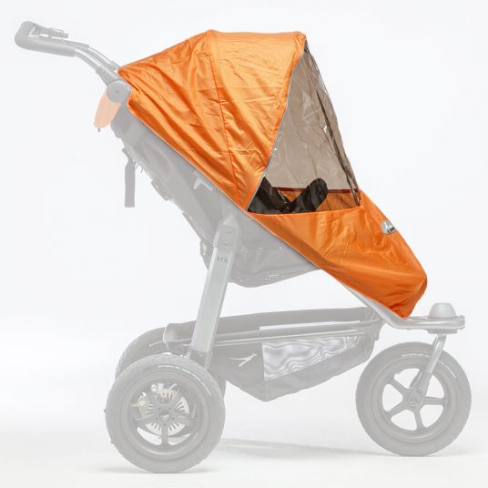 TFK Sports seat for Mono - XXL comfort seat incl. weather protection for children up to 34 kg - Olive