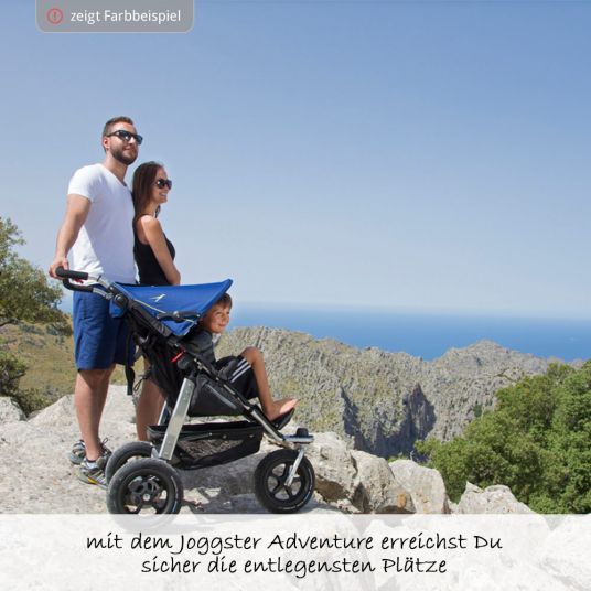 TFK Passeggino Joggster Adventure Premium - antracite