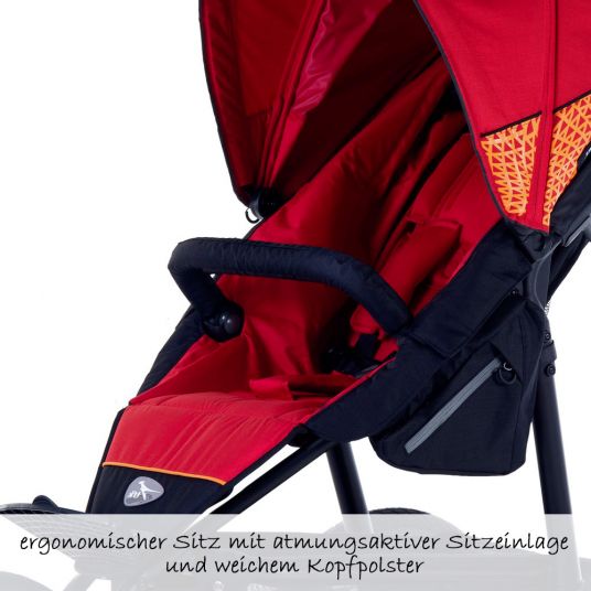 TFK Joggster Sport 2 Stroller - Tango Red