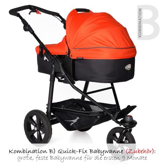 TFK Joggster Trail stroller - Orange.com