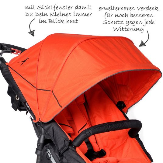 TFK Joggster Trail stroller - Orange.com