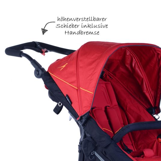 TFK Joggster Trail Stroller - Tango Red