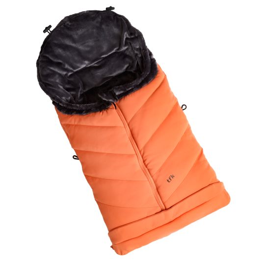 TFK Thermo fleece footmuff with extendable foot section - salmon