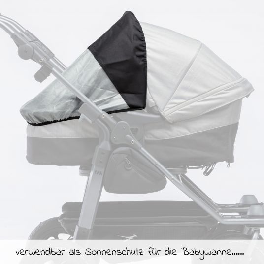 TFK UV sunshade for a duo combination unit (baby bath + seat)