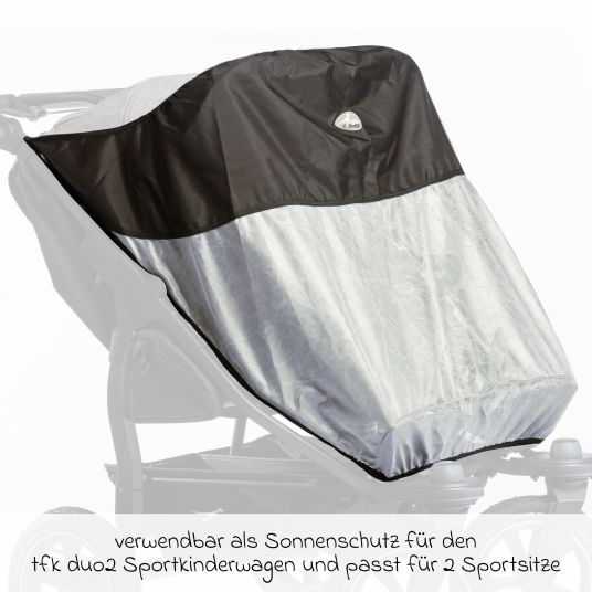 TFK UV sun protection for two Duo 2 sports seats