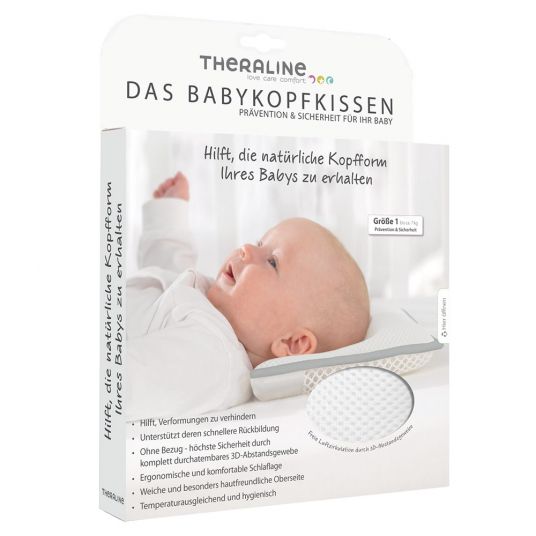 Theraline Baby pillow against head deformation