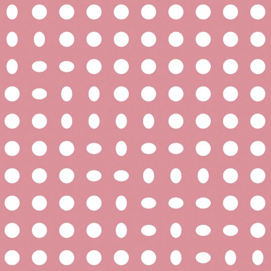 Theraline Fodera per cuscino da allattamento The Original 190 cm - Indie Dots - rosa antico