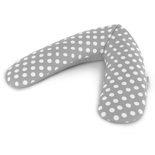 Theraline Cover for nursing pillow The original 190 cm - Indie Dots - grey