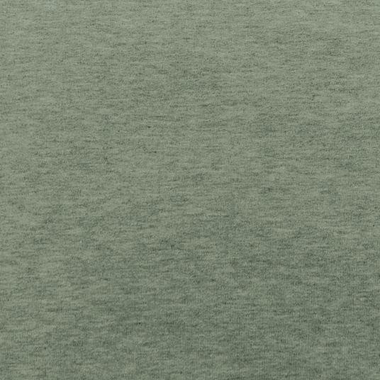 Theraline Bezug für Stillkissen Das Original 190 cm - Melange Jersey - khakigrün