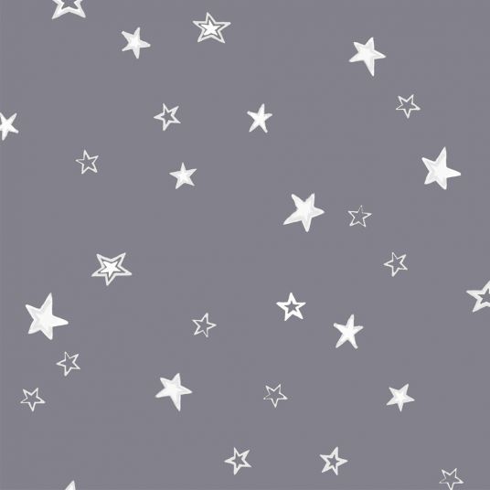 Theraline Cover for nursing pillow The original 190 cm - starry sky - grey