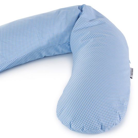 Theraline Cover for nursing pillow The Original - Check Blue White