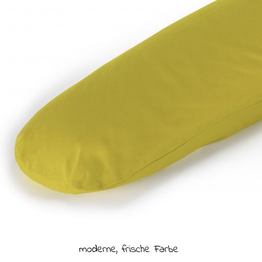 Theraline Replacement cover for nursing pillow The Comfort - Jersey 180 cm - reed green