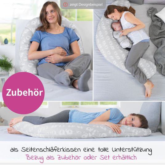 Theraline Nursing pillow The Comfort - micro bead filling 180 cm - without cover