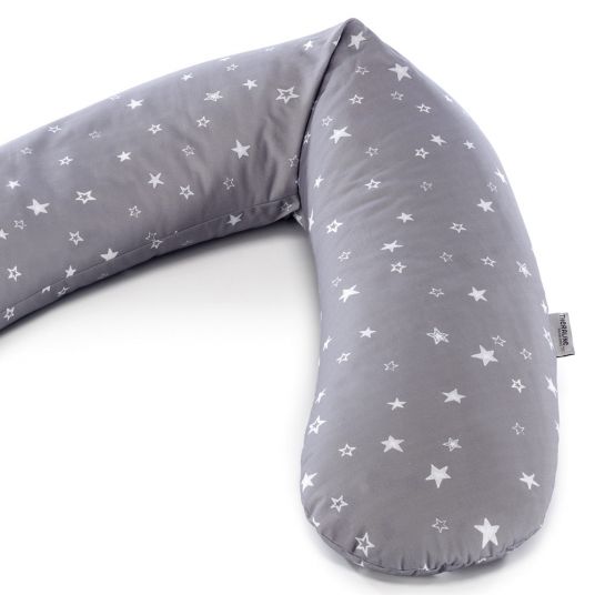 Theraline Nursing pillow The original 190 cm - starry sky - grey