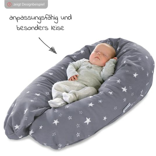 Theraline Nursing pillow The Original with micro bead filling incl. cover 190 cm - Desert King