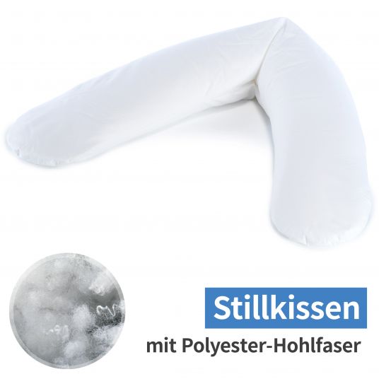 Theraline Nursing pillow The Original - polyester hollow fiber filling 190 cm - without cover