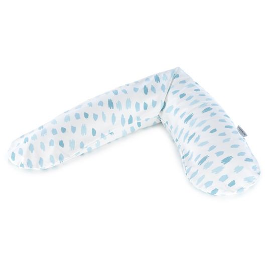 Theraline Nursing Pillow The Original Theraline incl. Cover 190 cm - Watercolor - White Blue