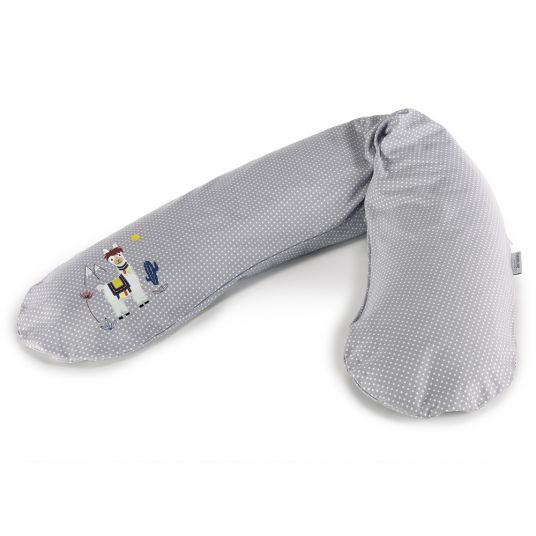 Theraline Nursing pillow The Original Theraline incl. cover 190 cm - Knisterlama - dots gray