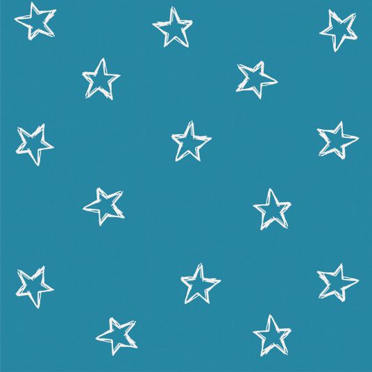 Theraline Nursing cushion Dodo Pillow 170 cm - stars - blue
